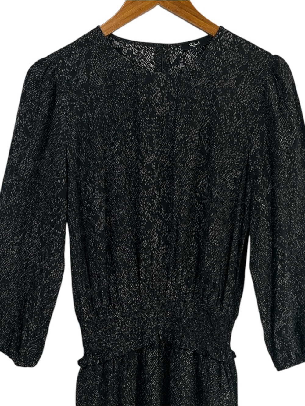 Rails Inez Dress Slate Python Print Casual Women's Small - Picture 5 of 10